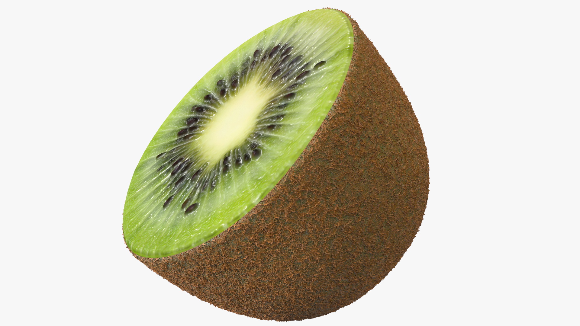 3D Kiwi Halves