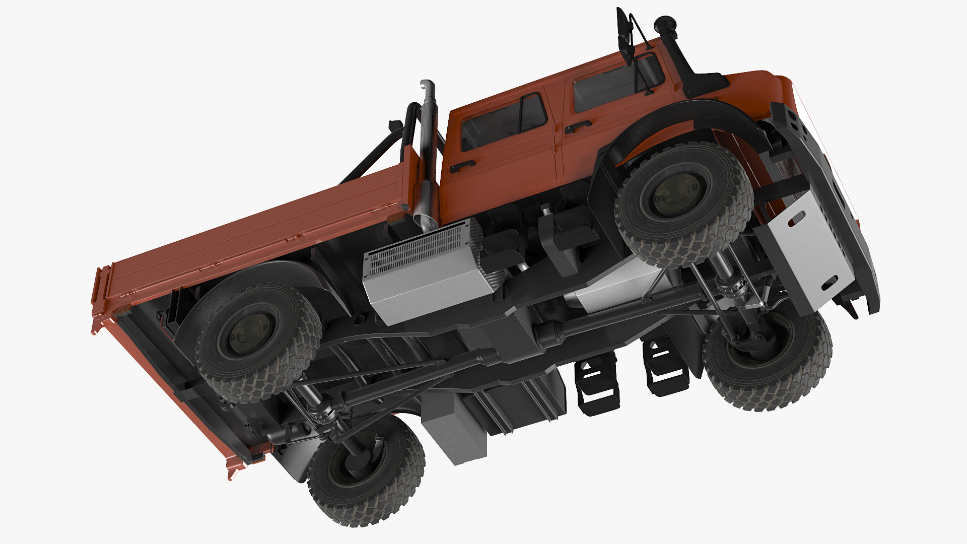 3D model Off Road Cargo Truck