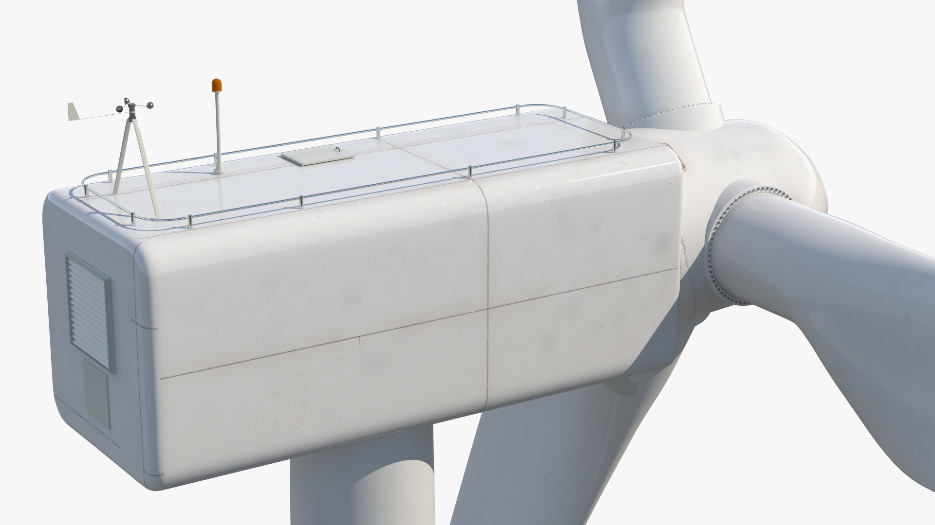 Voltaire Jack Up Installation Vessel with Wind Turbine 3D model