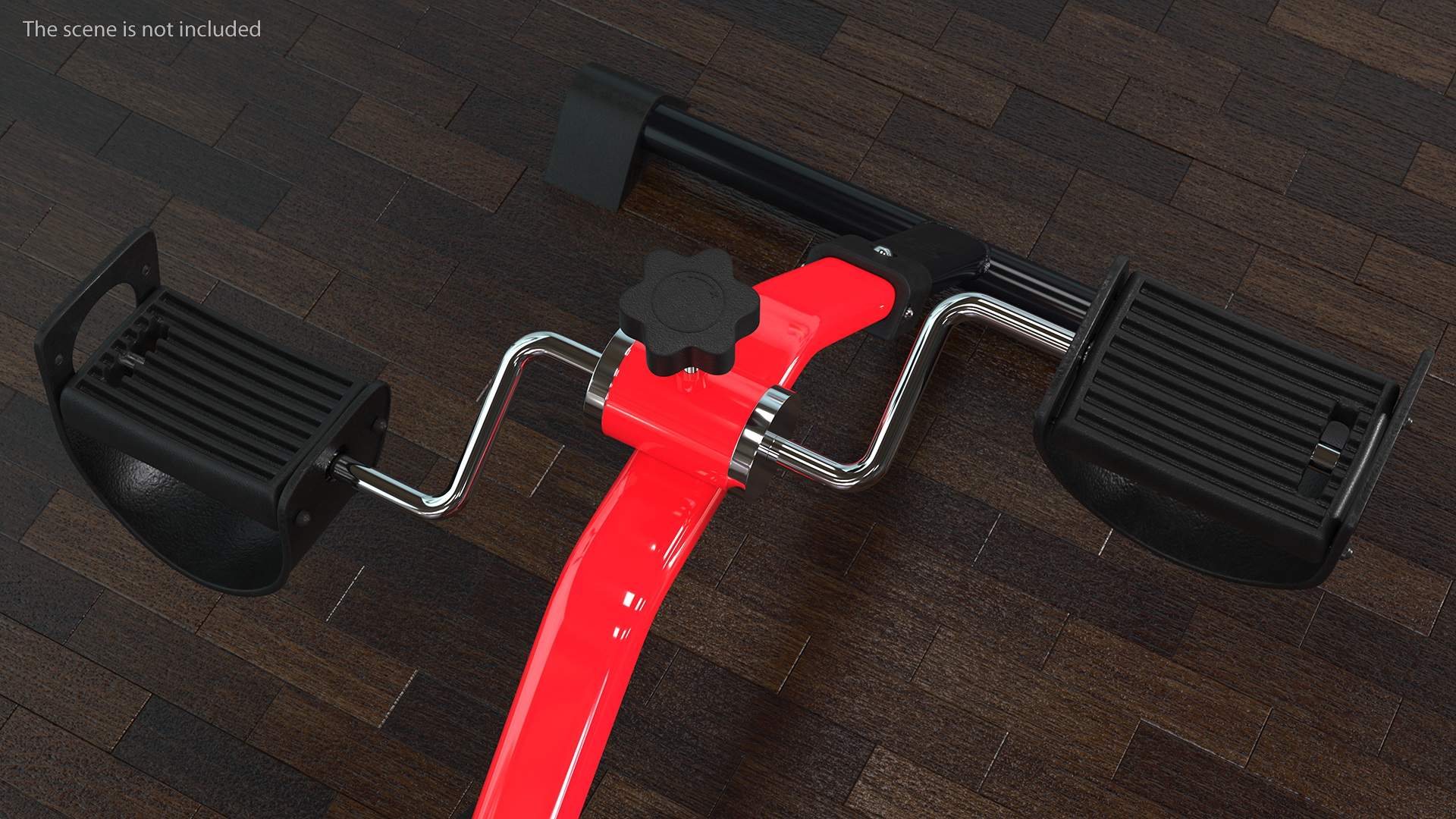 3D Folding Pedal Exerciser 66fit Red model