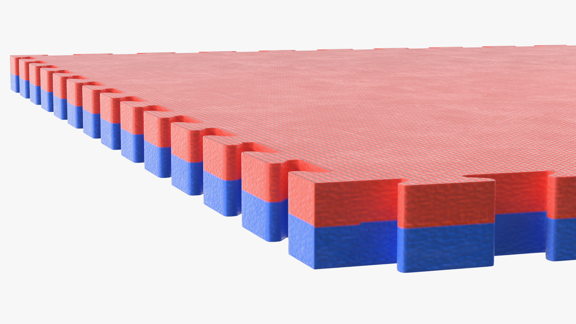 3D Tatami Puzzle Blue and Red