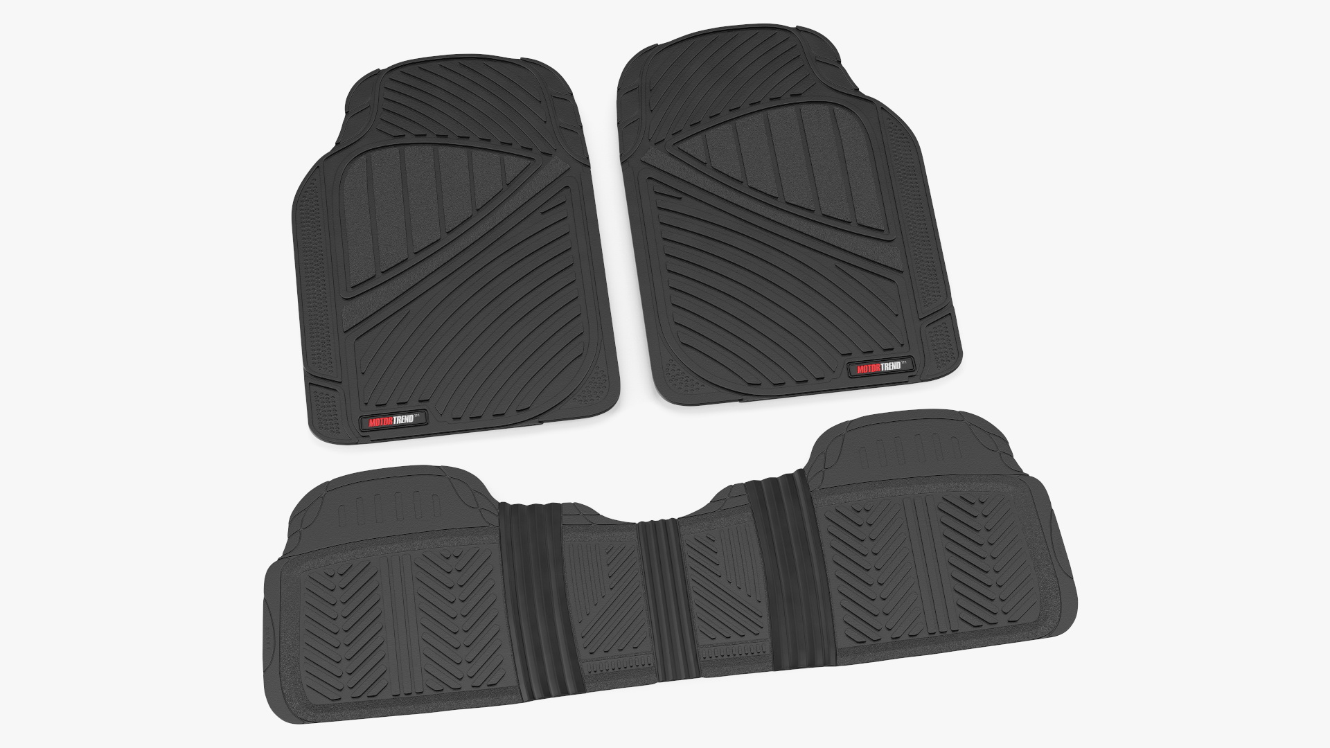 3D model Motor Trend All-Season Rubber Car Mats Rigged