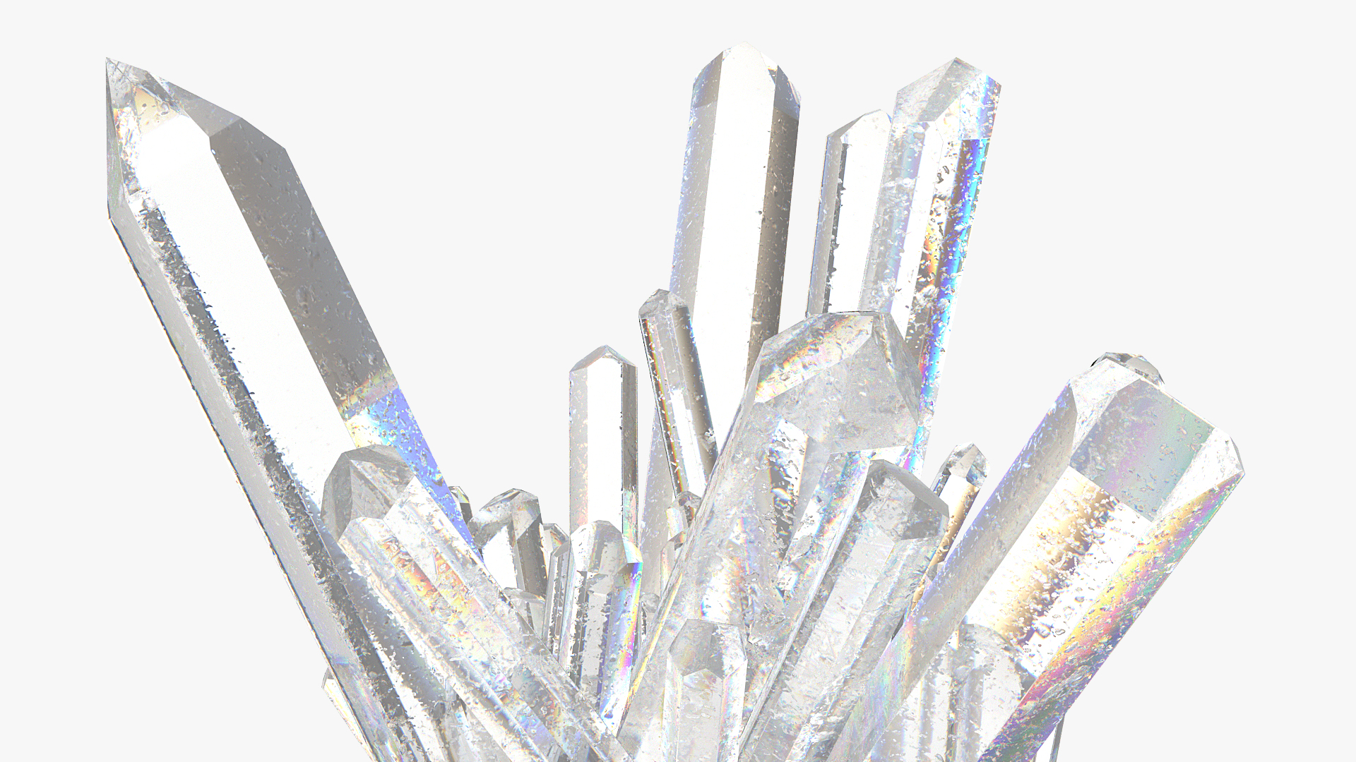 Mineral Quartz 3D model