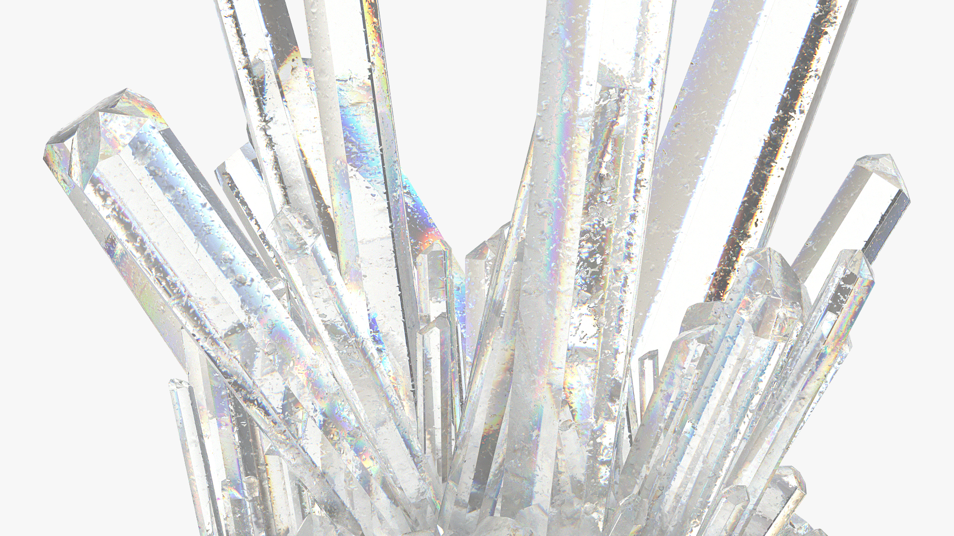 Mineral Quartz 3D model