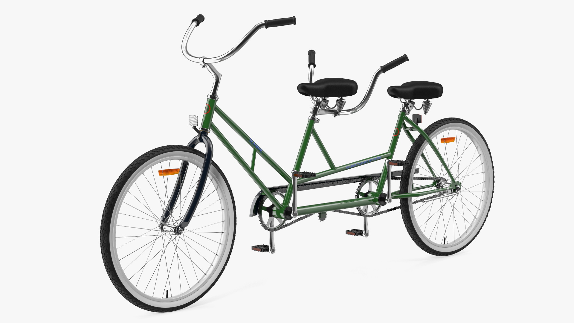 Tandem Bicycle 3D model