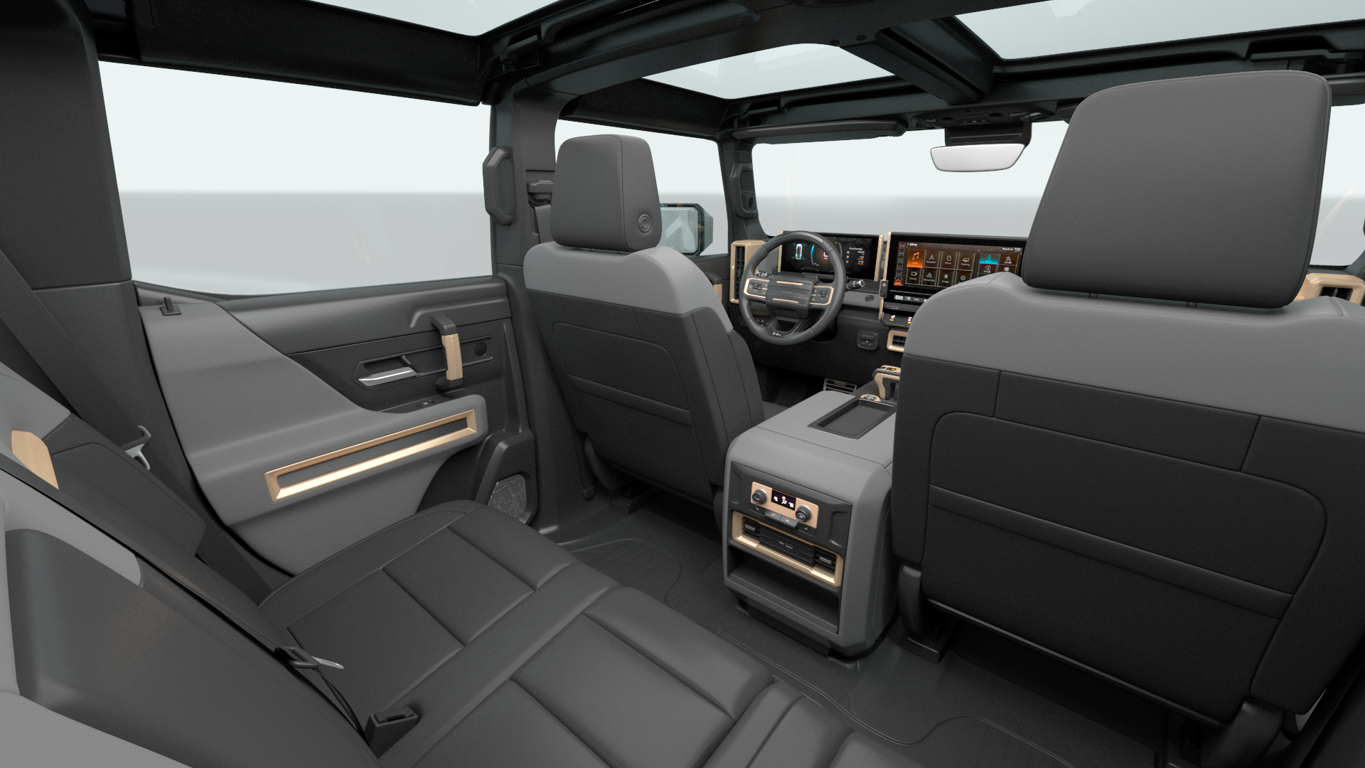 3D GMC Hummer EV SUV Light model