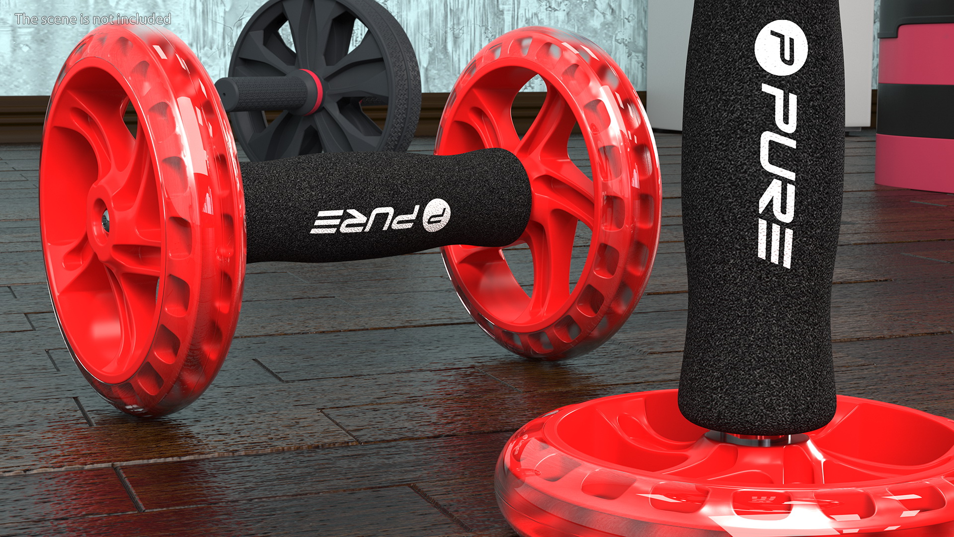 3D Pure2Improve Core Training Wheels model