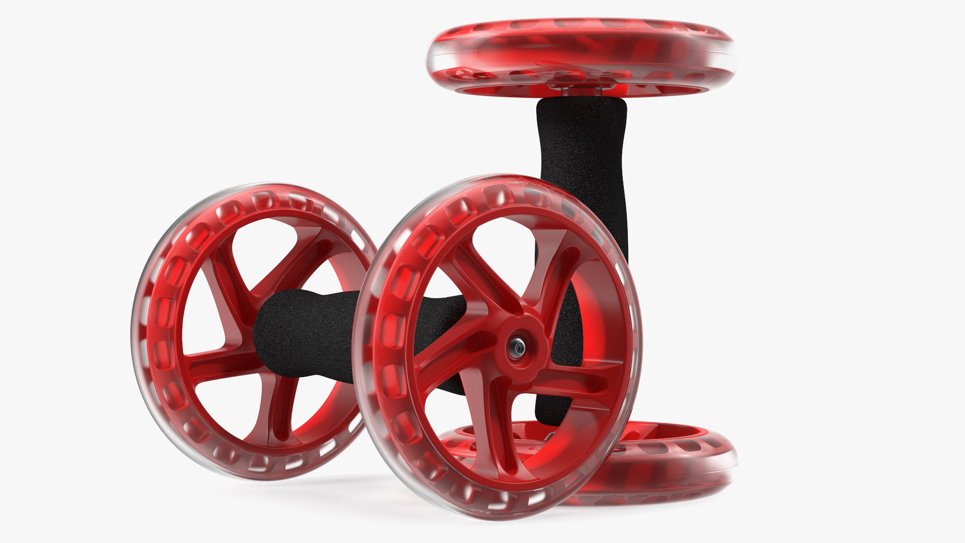 3D Pure2Improve Core Training Wheels model