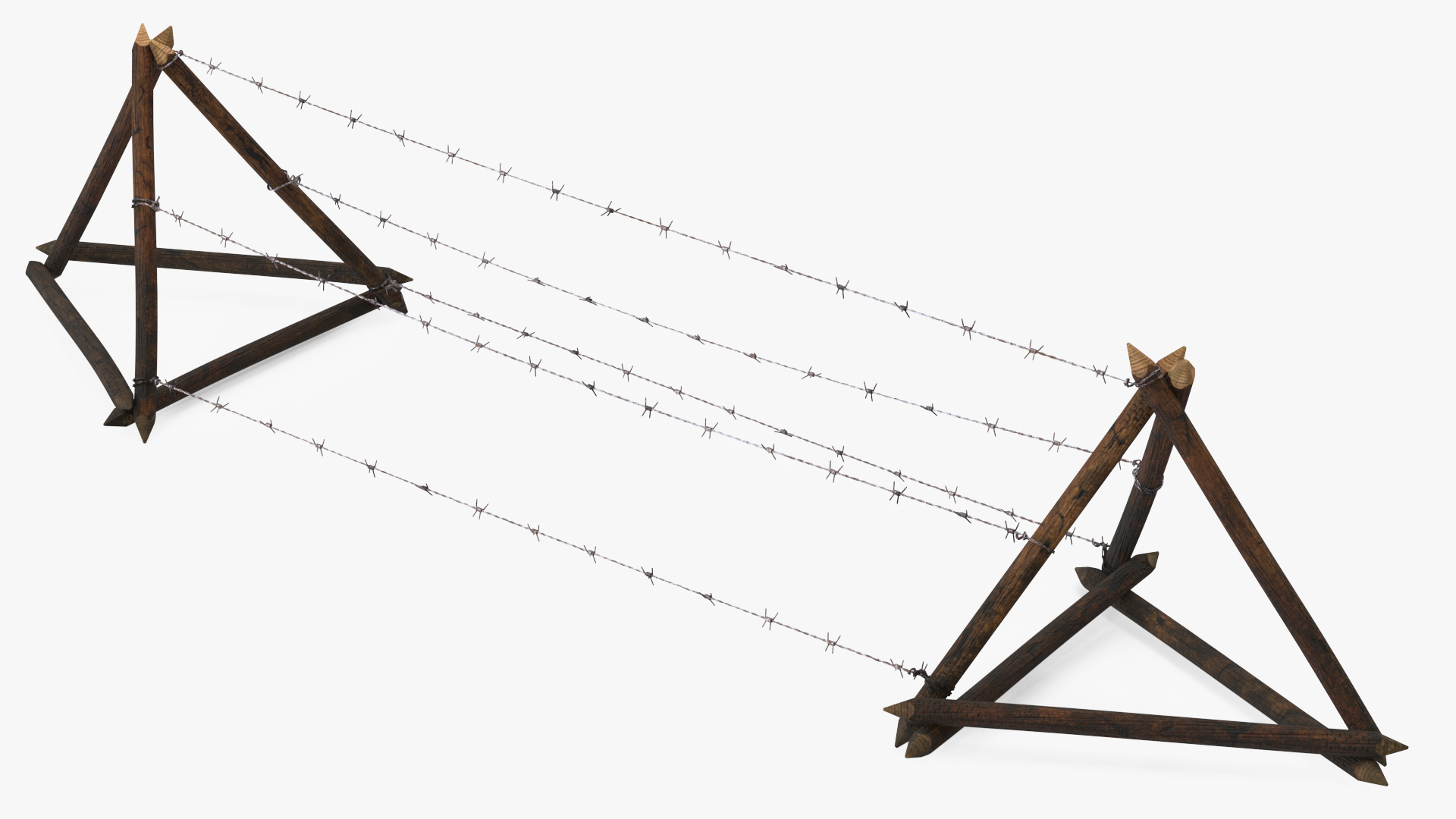 3D Tanglefoot Barbed Wire Obstacle