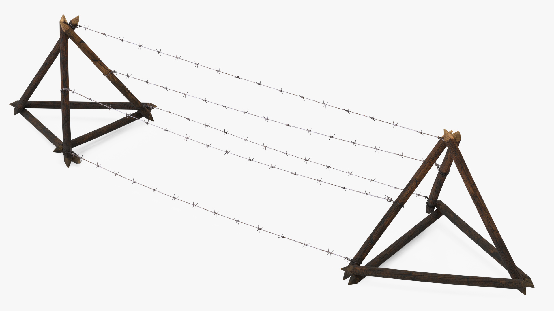 3D Tanglefoot Barbed Wire Obstacle