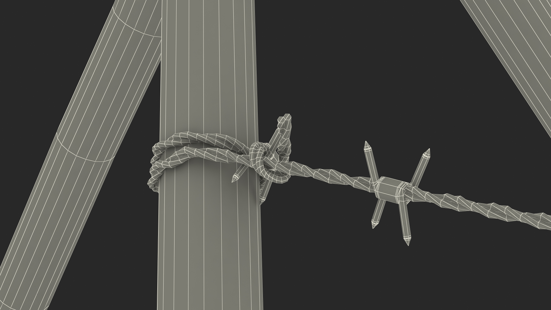 3D Tanglefoot Barbed Wire Obstacle