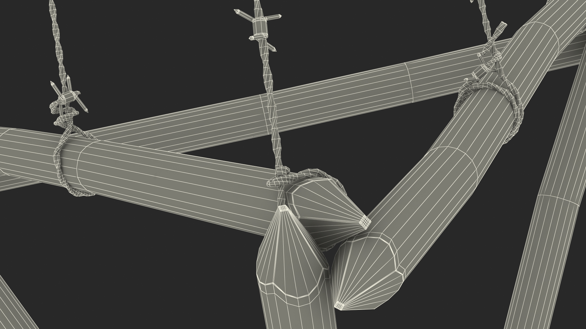 3D Tanglefoot Barbed Wire Obstacle