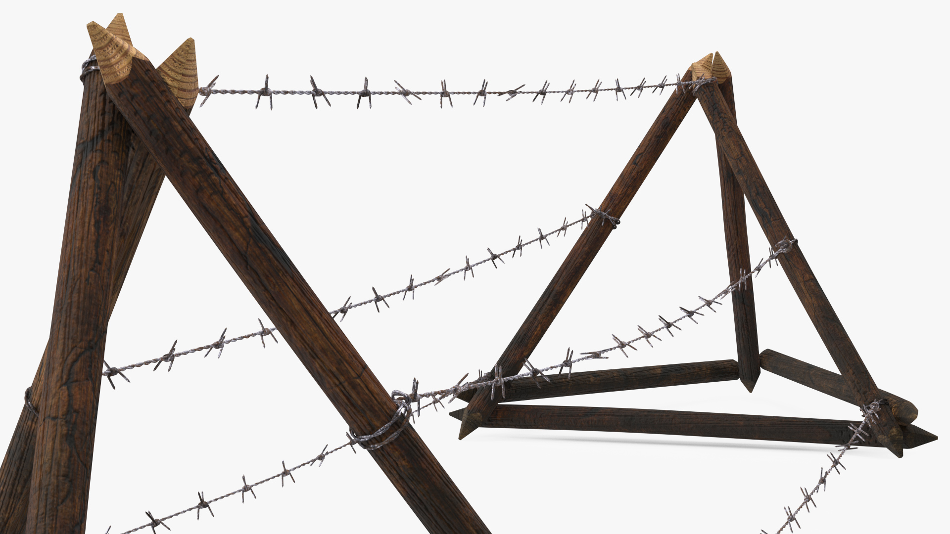 3D Tanglefoot Barbed Wire Obstacle