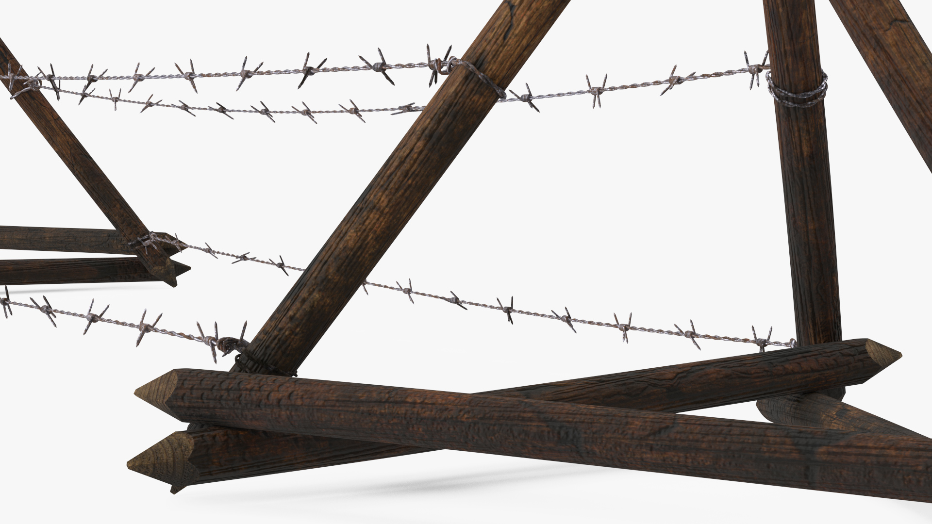 3D Tanglefoot Barbed Wire Obstacle