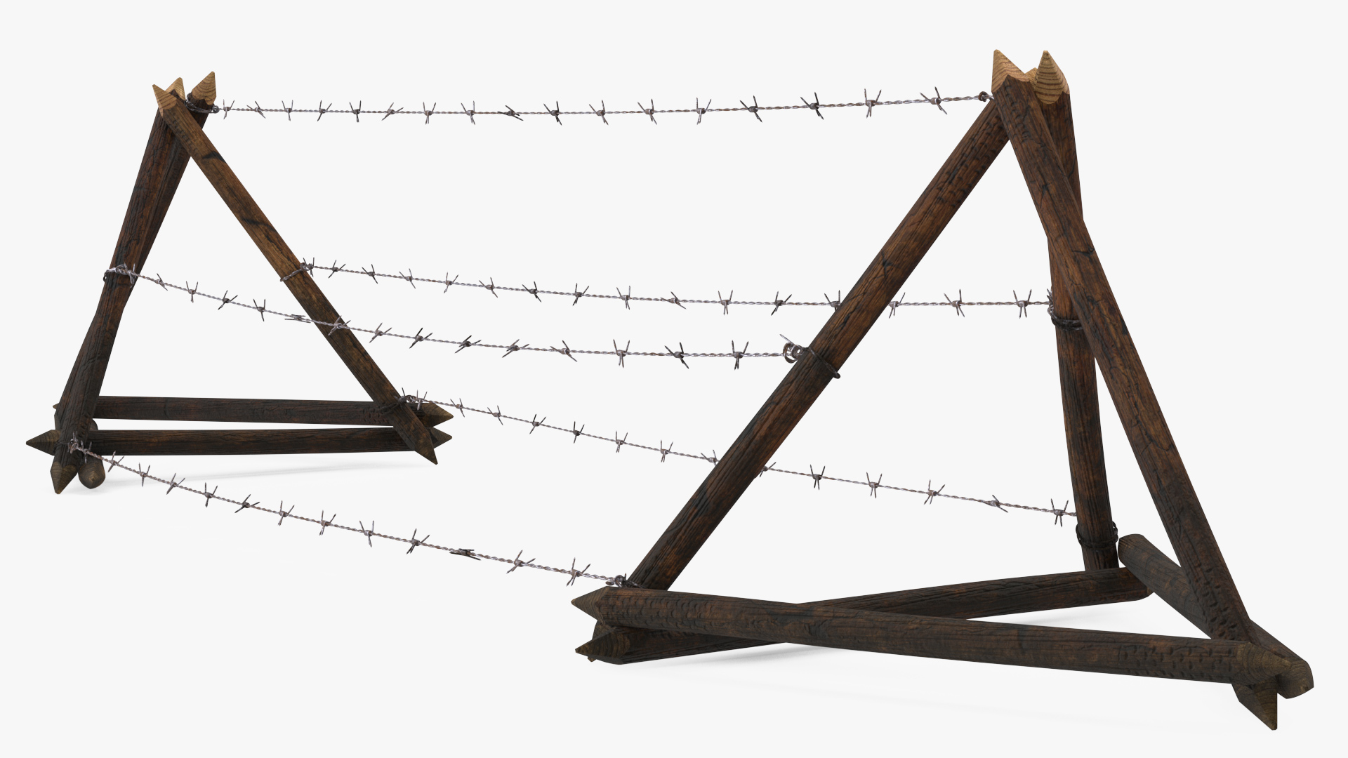 3D Tanglefoot Barbed Wire Obstacle