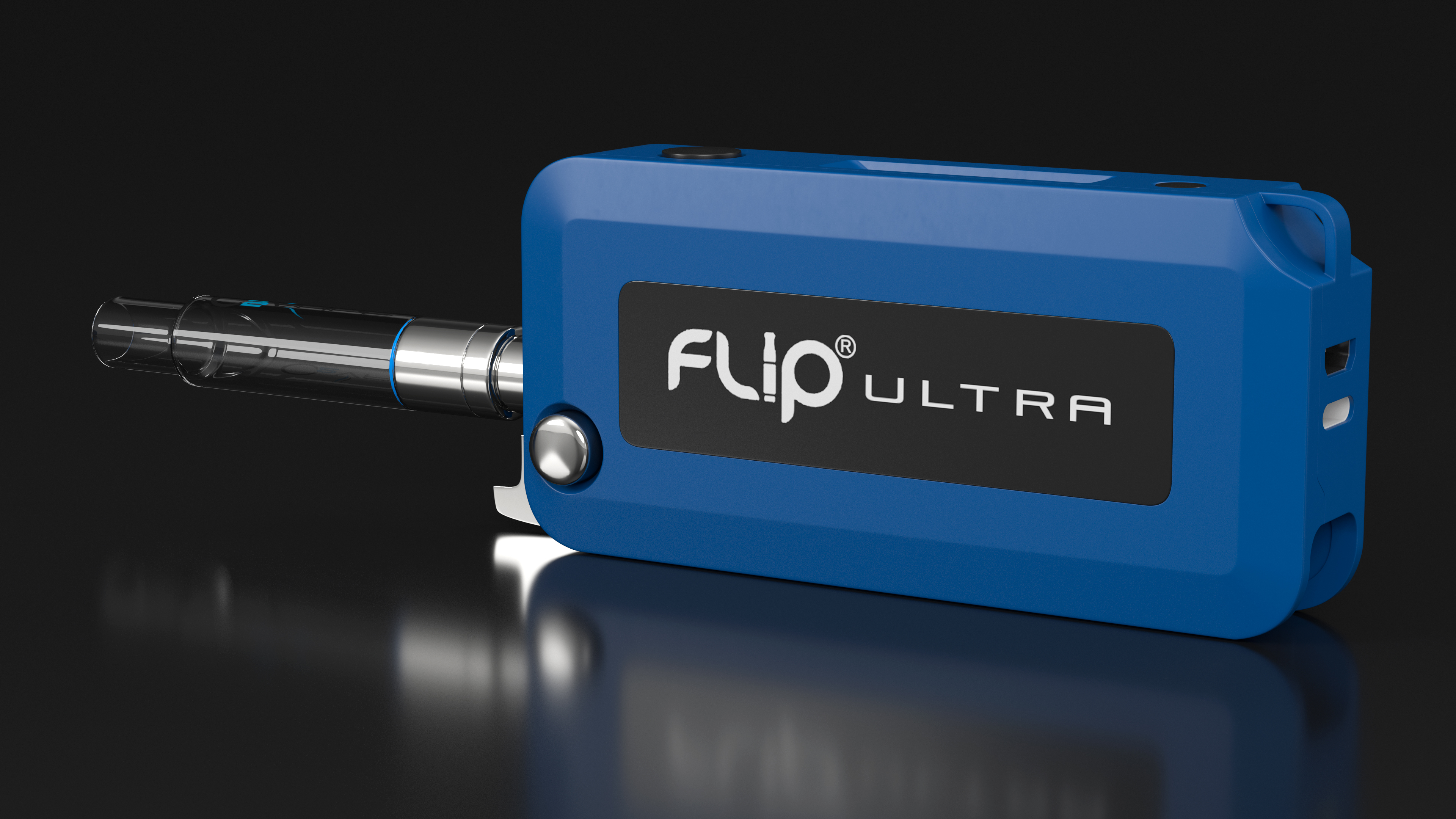 3D model Vape Pen O2VAPE Flip Ultra Unfolded Blue