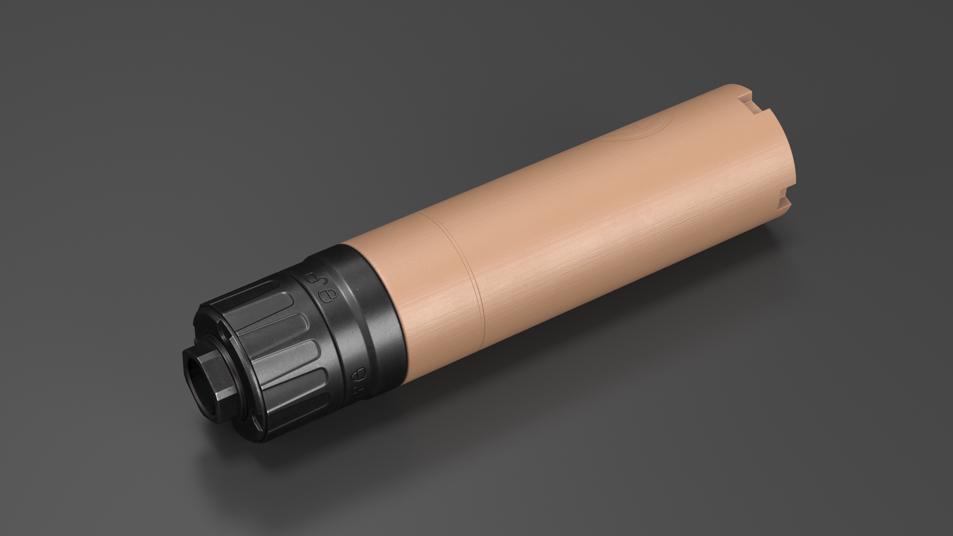 3D Moderator Silencer model