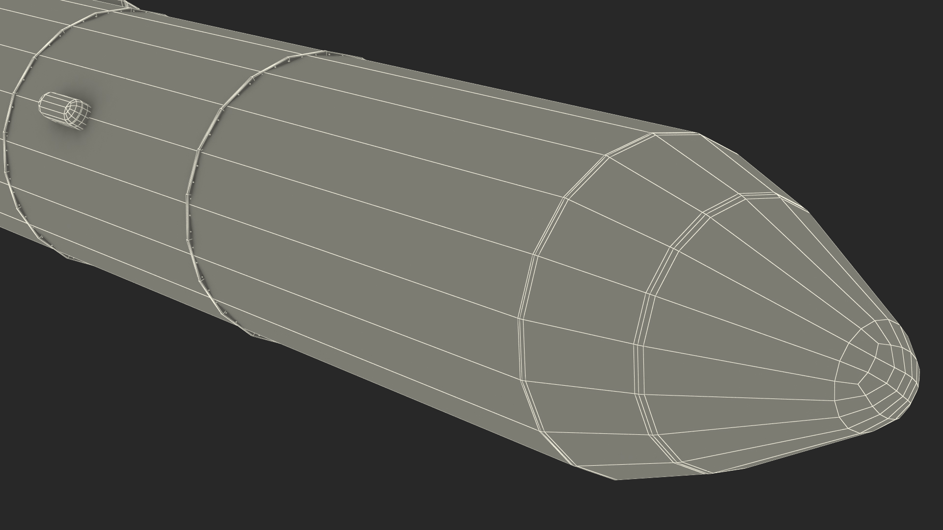 South Korean Rocket KSLV II Nuri 3D