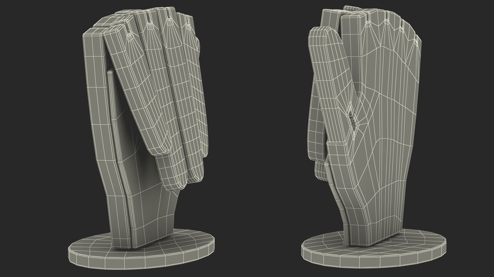 3D model Hand Thumb Up Symbol