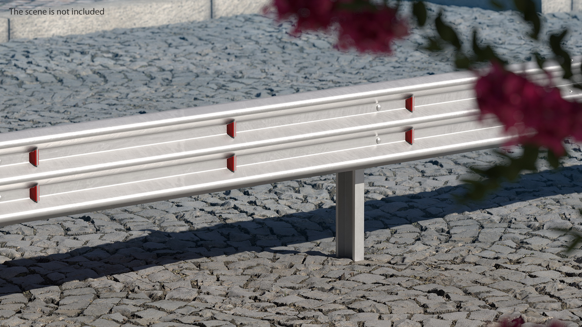 3D Metal Traffic Double Barrier model