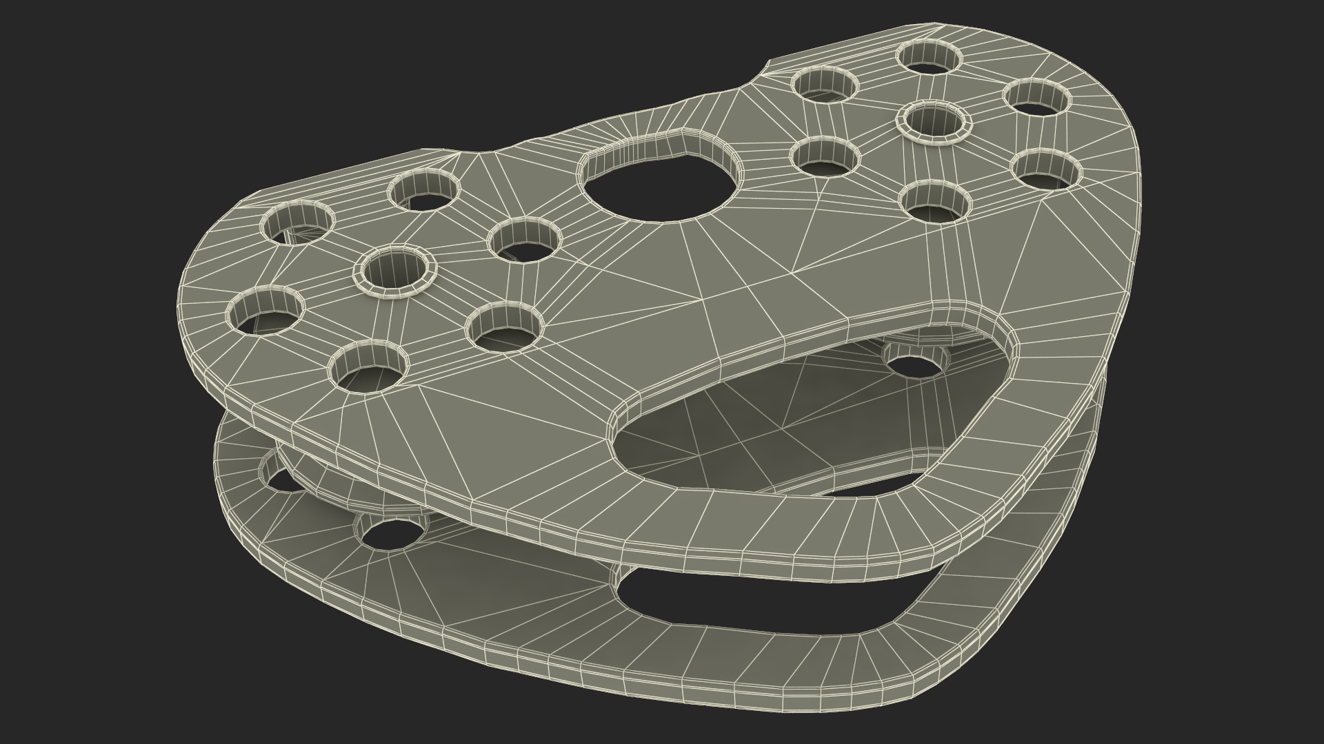 Petzl Tandem Pulley 3D model