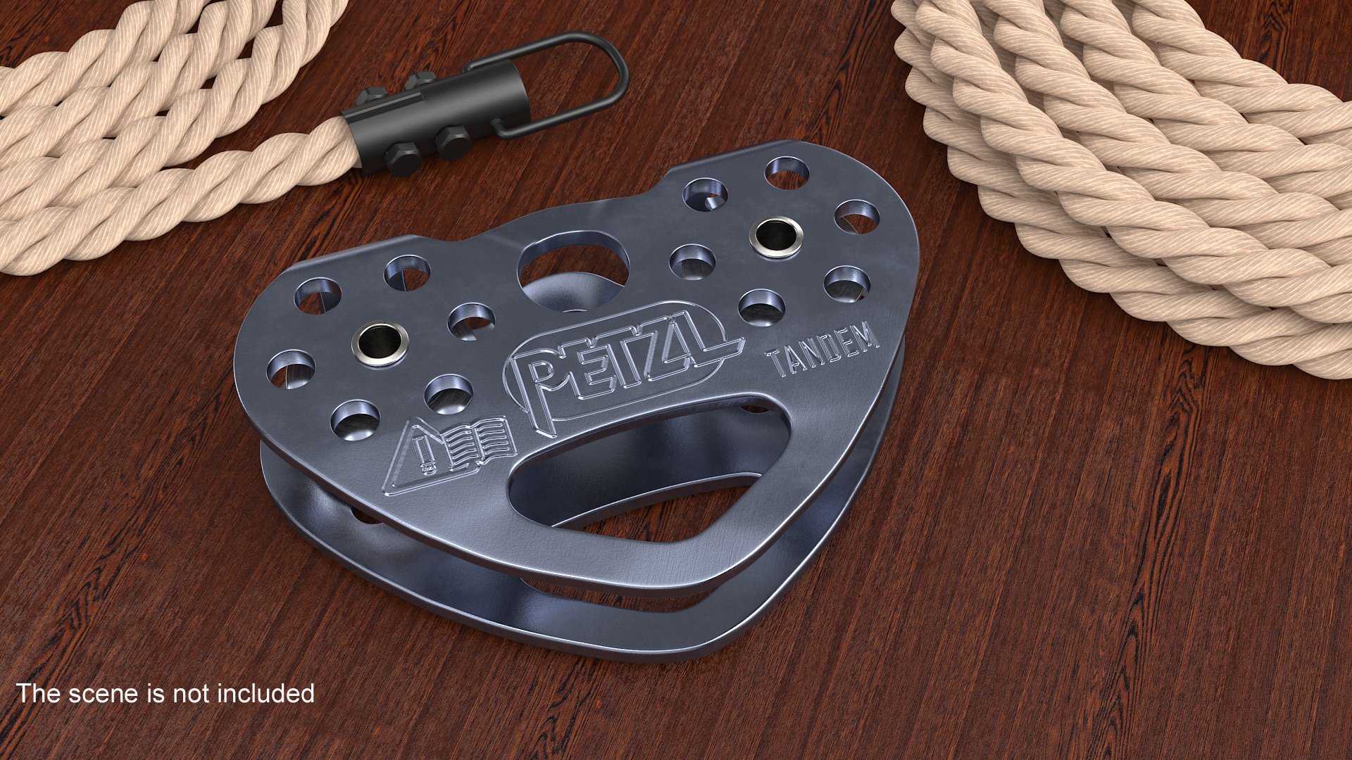 Petzl Tandem Pulley 3D model