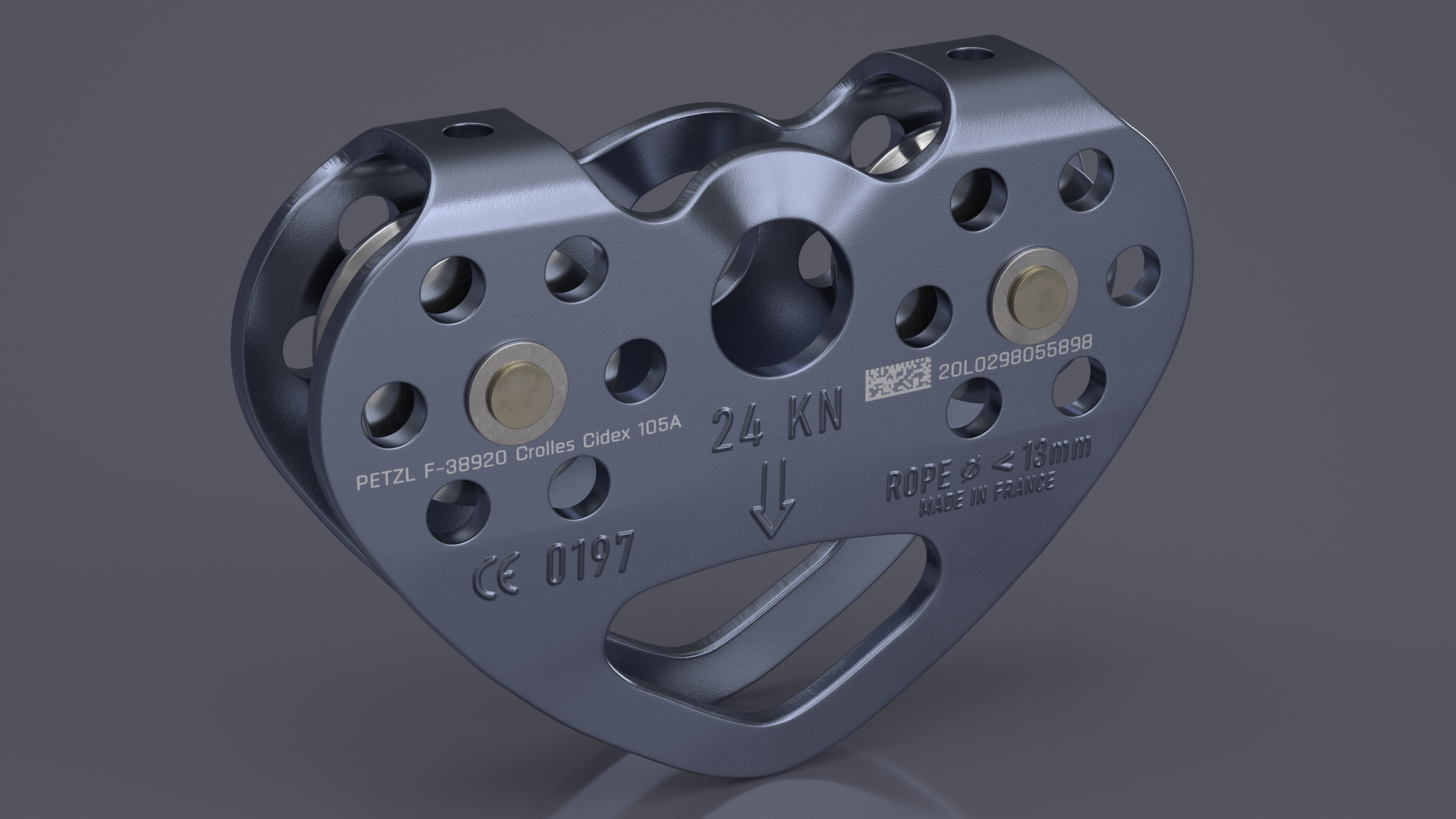 Petzl Tandem Pulley 3D model