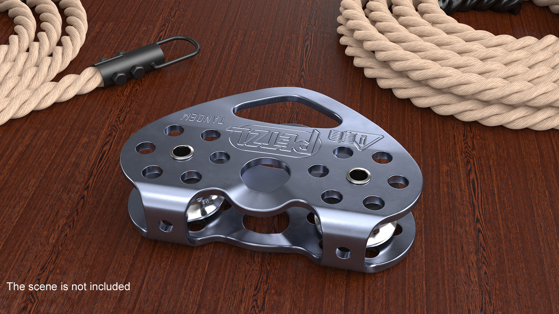 Petzl Tandem Pulley 3D model