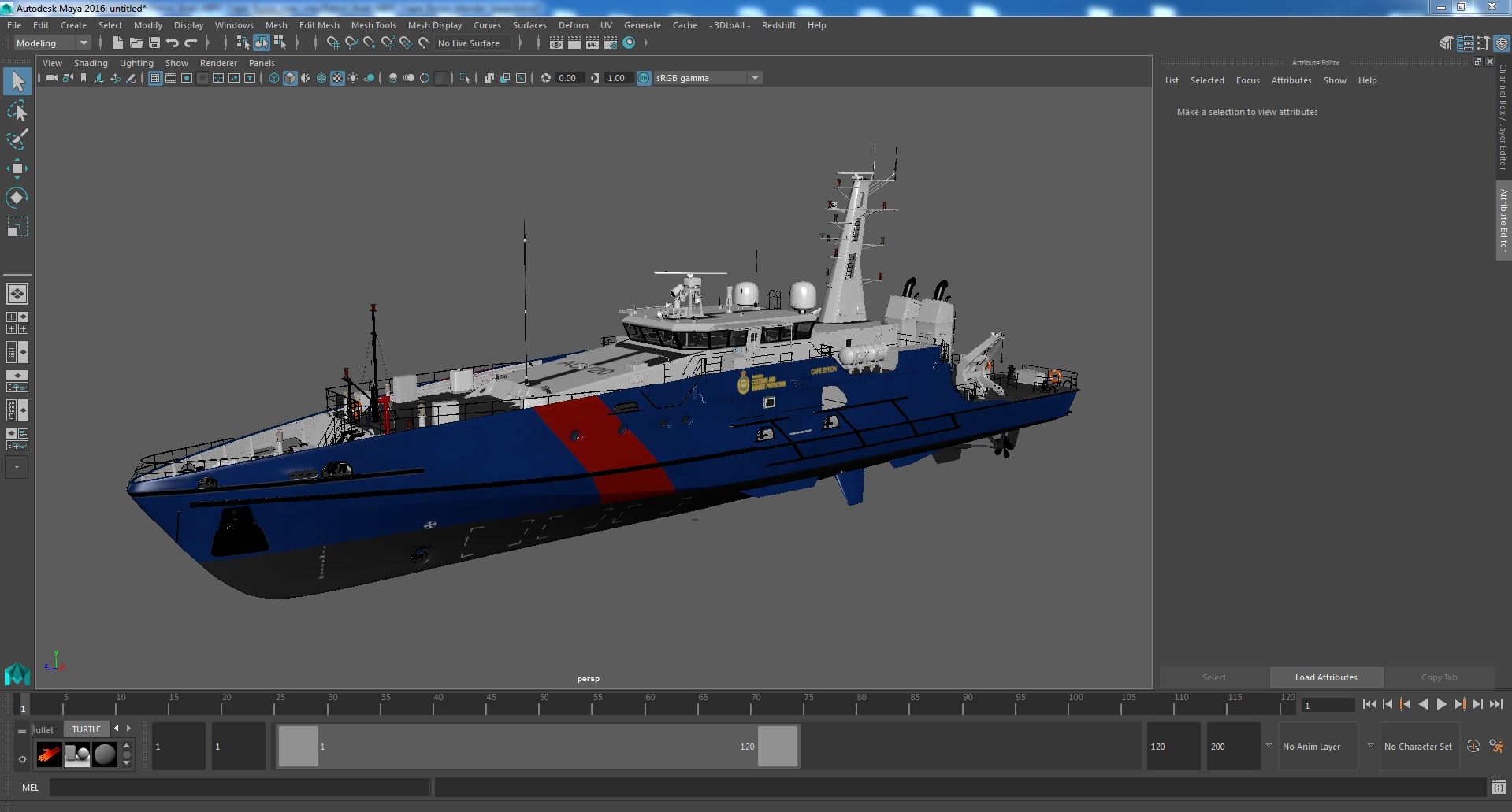 Patrol Boat ABFC Cape Byron 3D