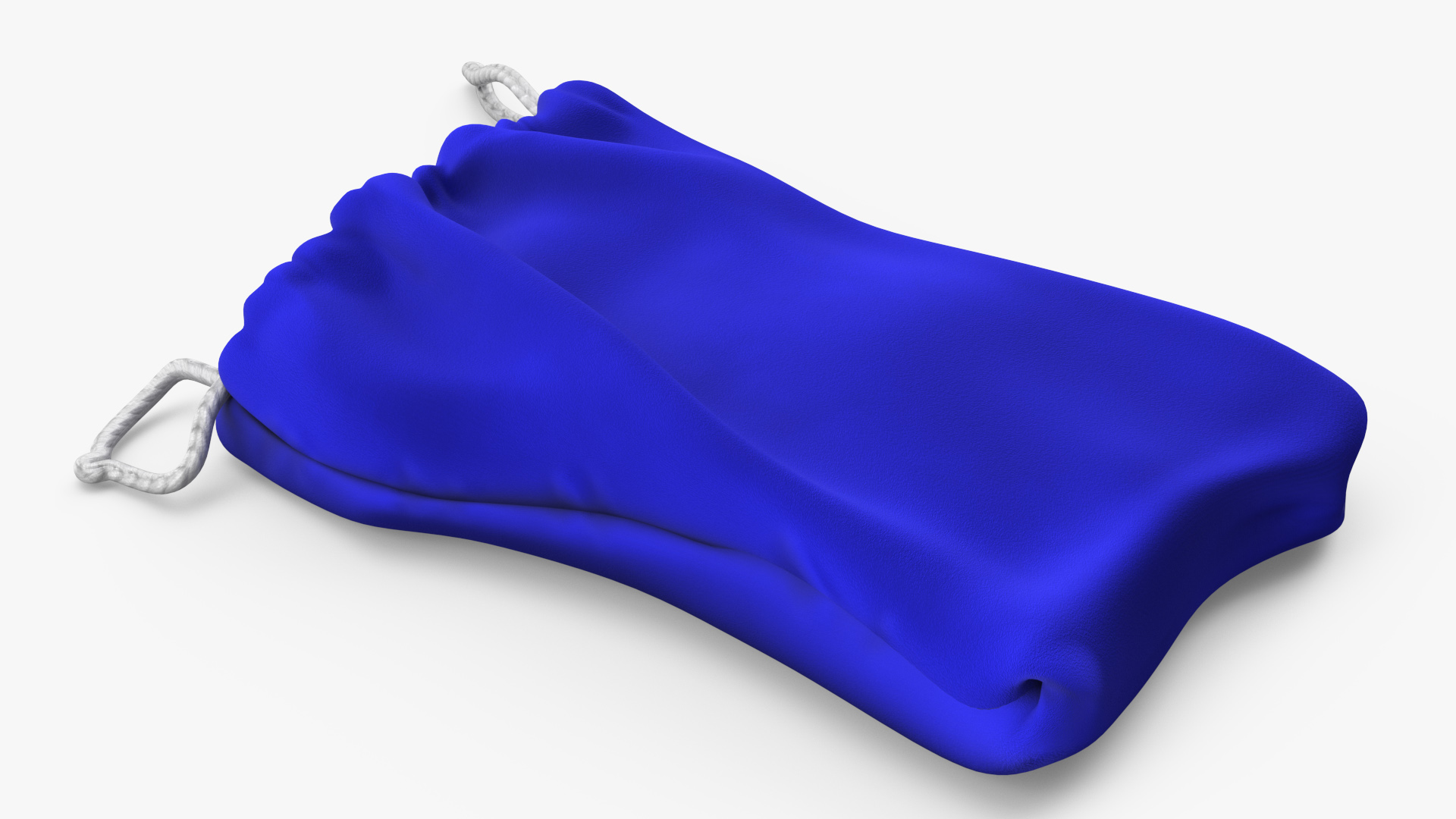 3D Blue Cloth Pouch