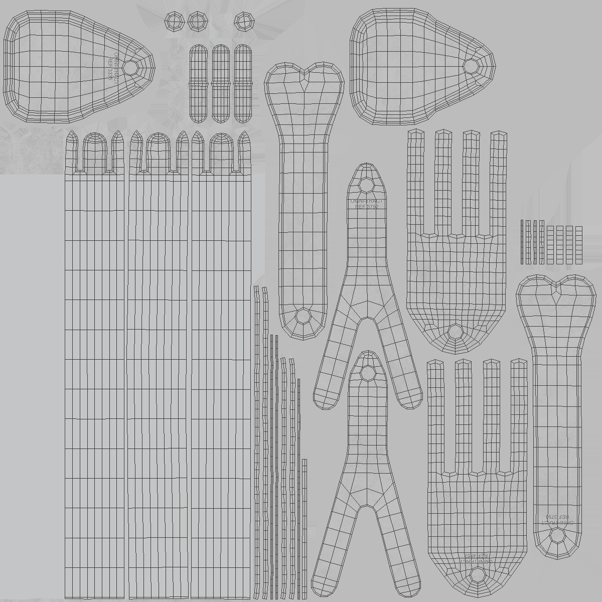 3D model Surgical Retractor System