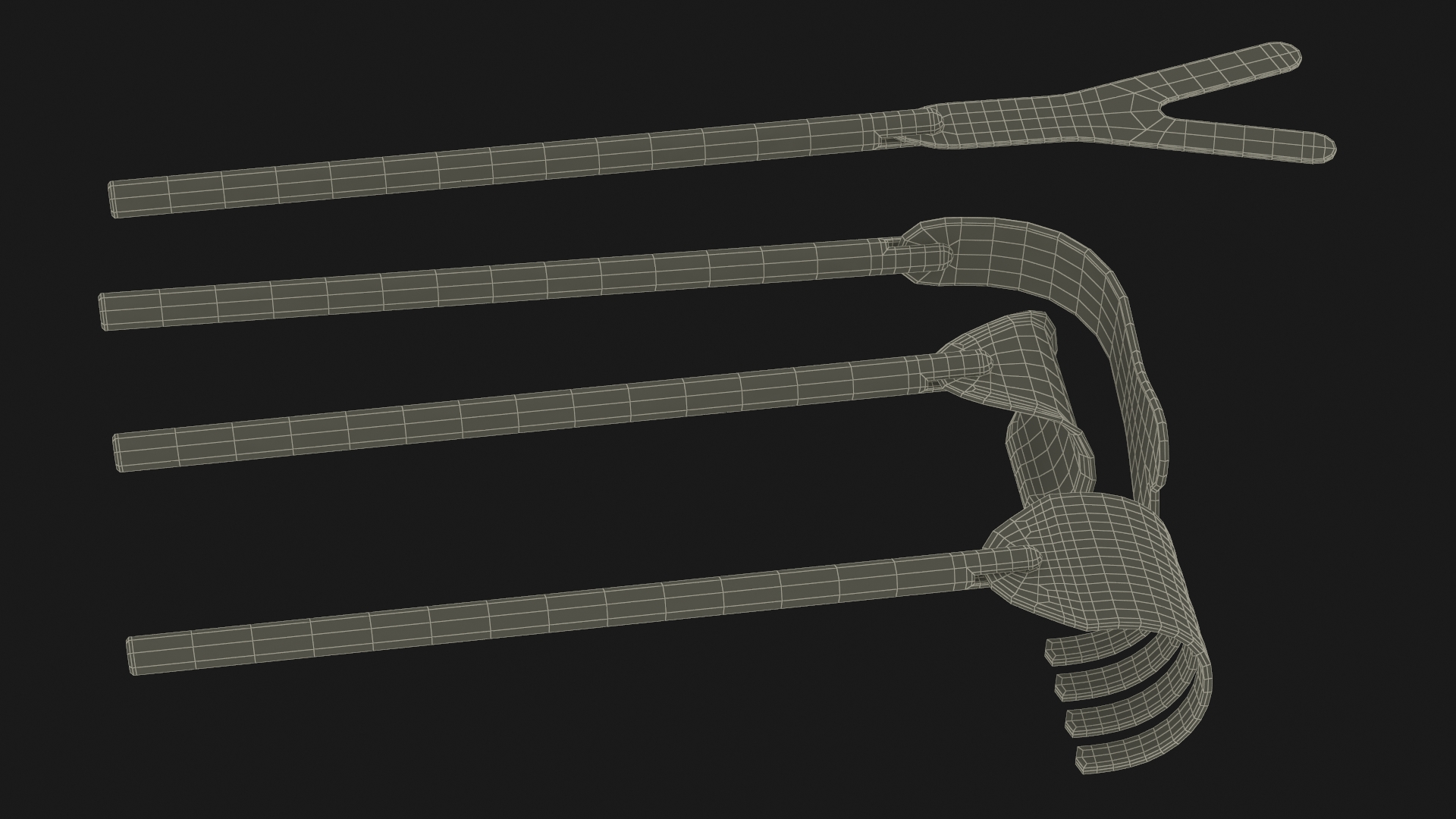 3D model Surgical Retractor System