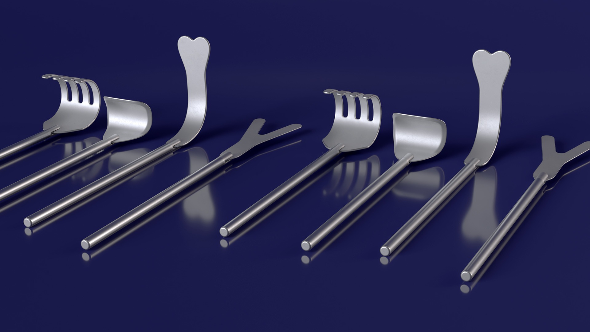 3D model Surgical Retractor System