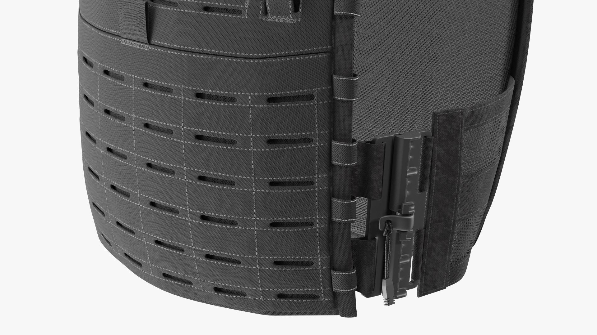 3D Plate Carrier Ballistic Vest model