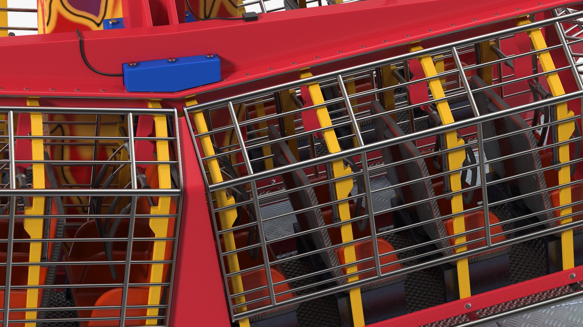 Ride Attraction OFF 3D model