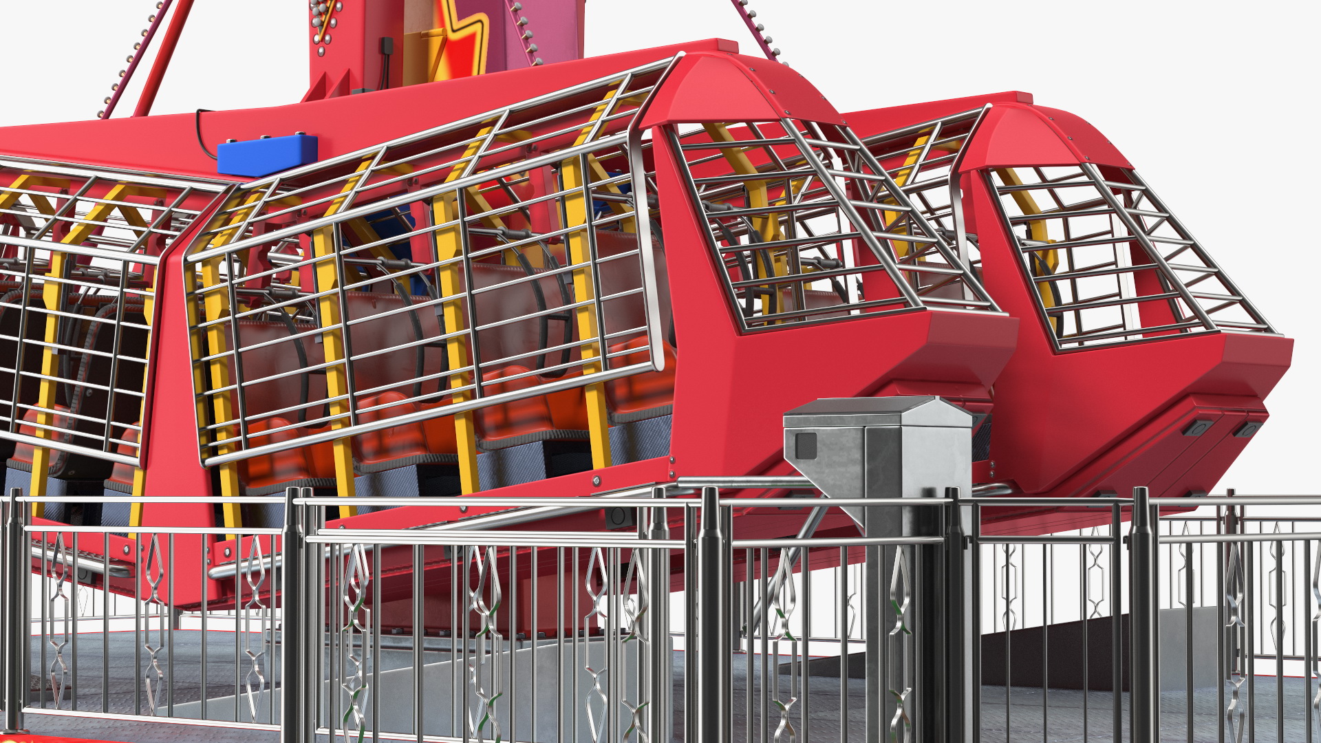 Ride Attraction OFF 3D model