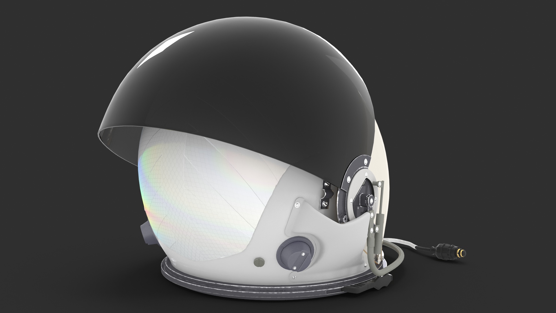 3D Astronaut Helmet Rigged model