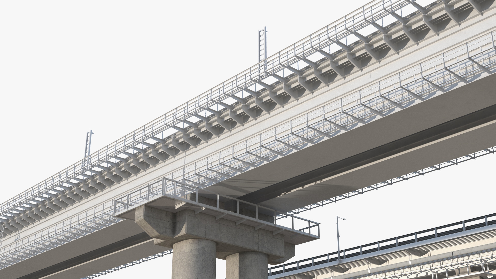 3D model Fragment of the Crimean Bridge