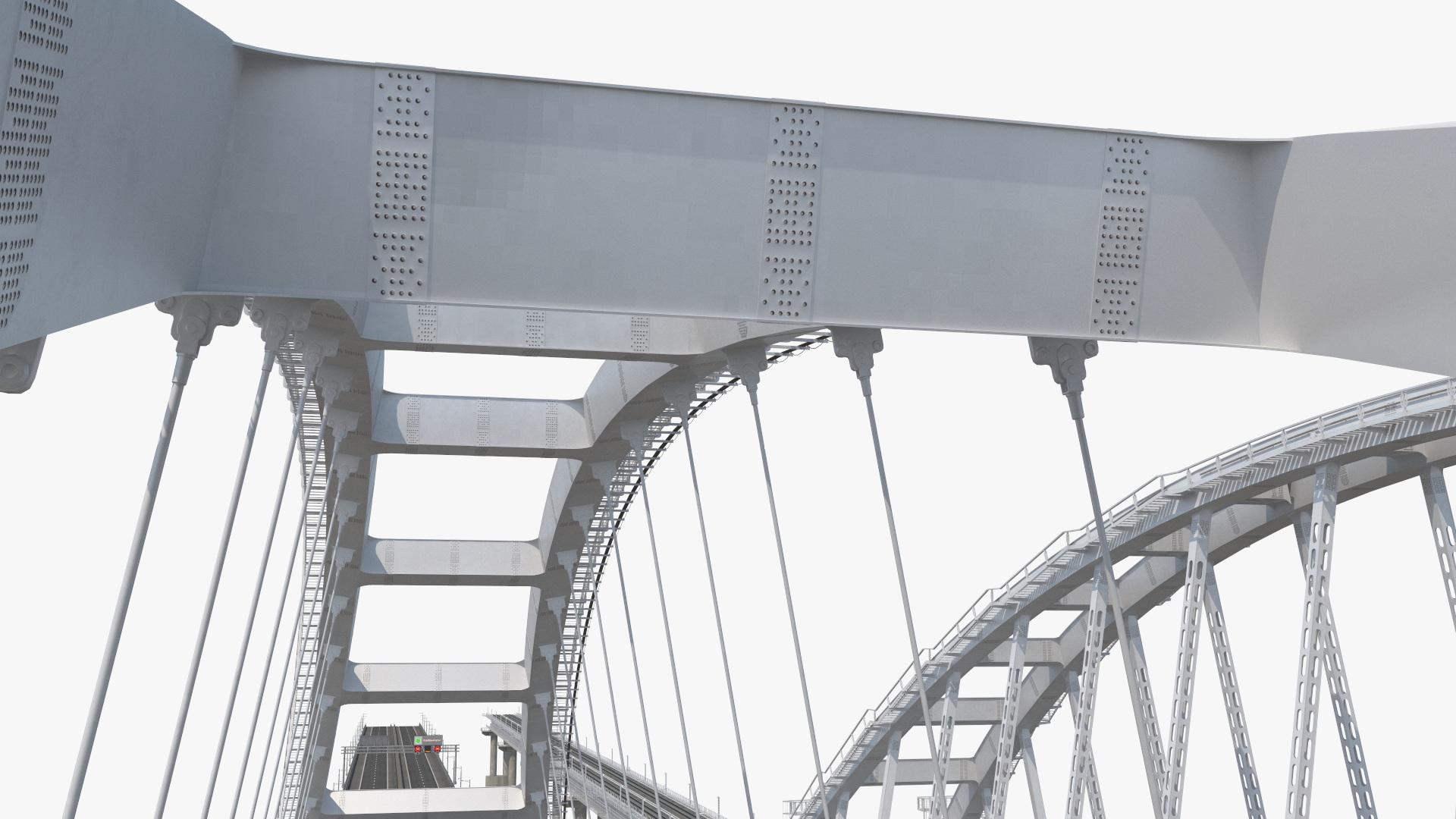 3D model Fragment of the Crimean Bridge