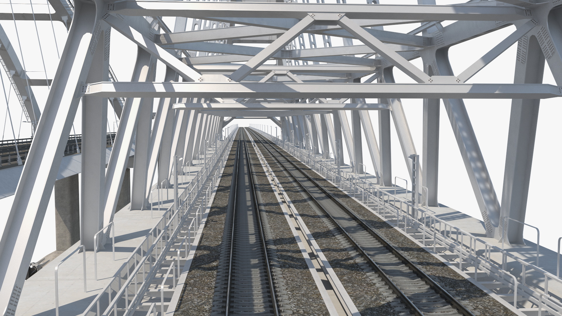 3D model Fragment of the Crimean Bridge