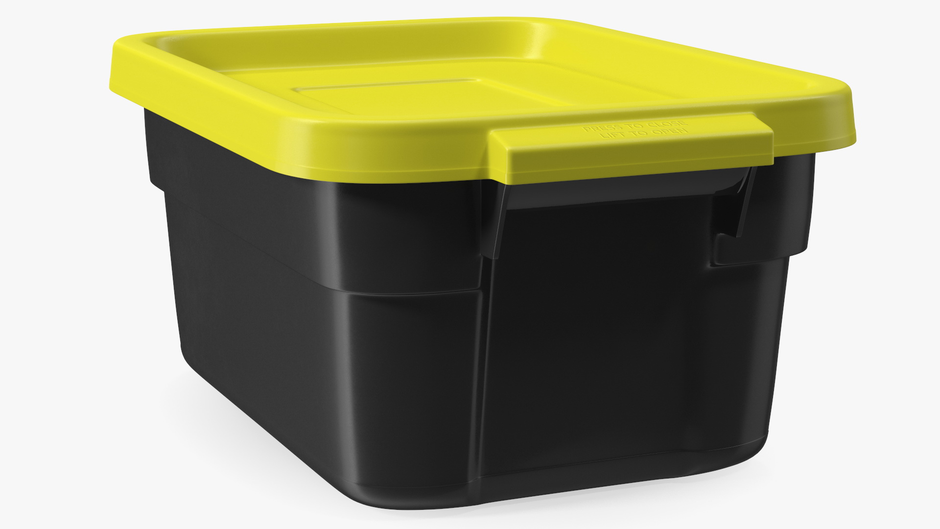 3D model Stackable Storage Tote with Lid 3 Gallon