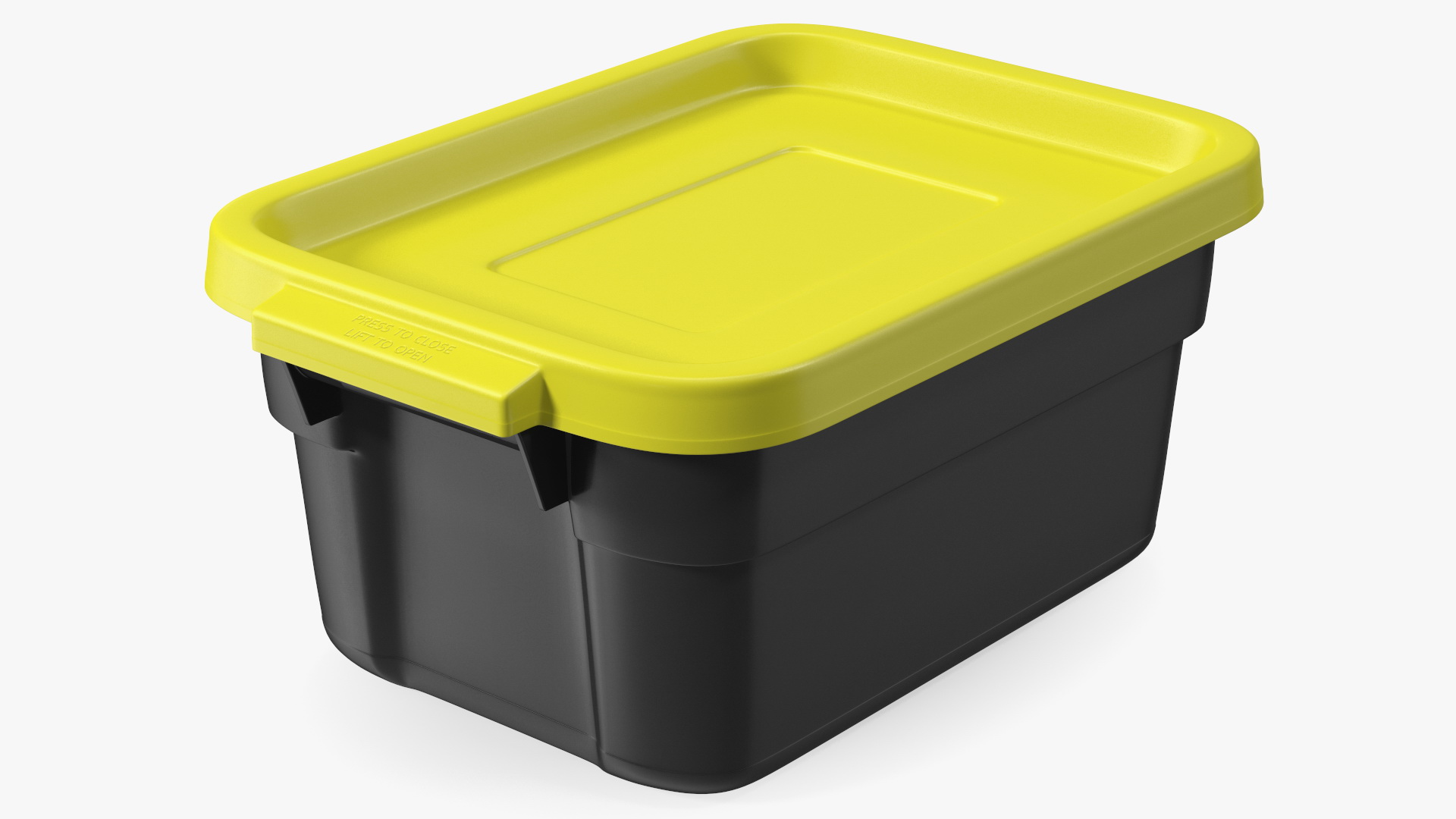 3D model Stackable Storage Tote with Lid 3 Gallon