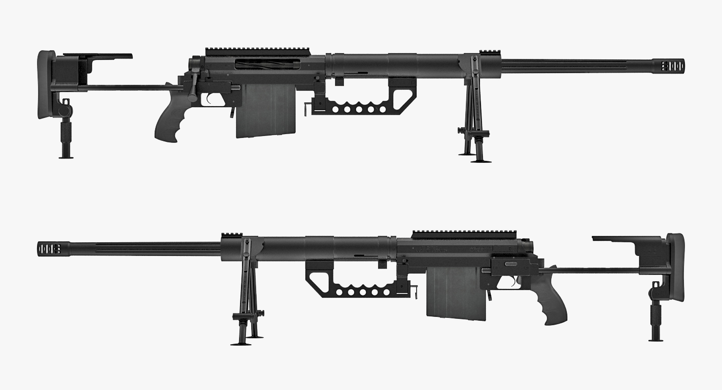 3D Rifle CheyTac Intervention M200