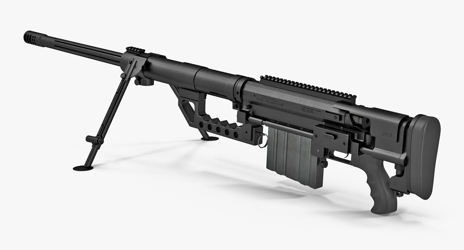 3D Rifle CheyTac Intervention M200