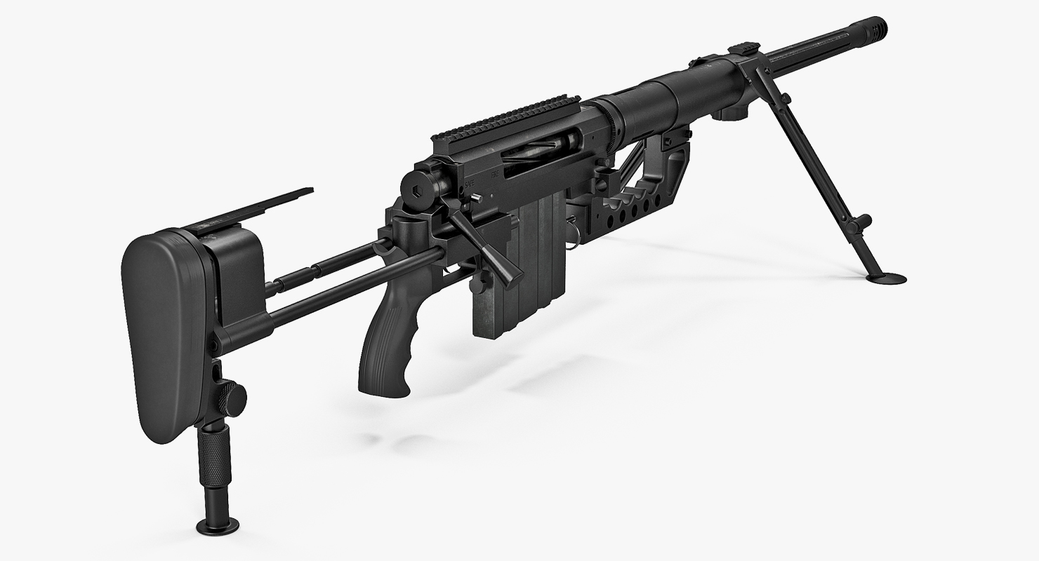 3D Rifle CheyTac Intervention M200