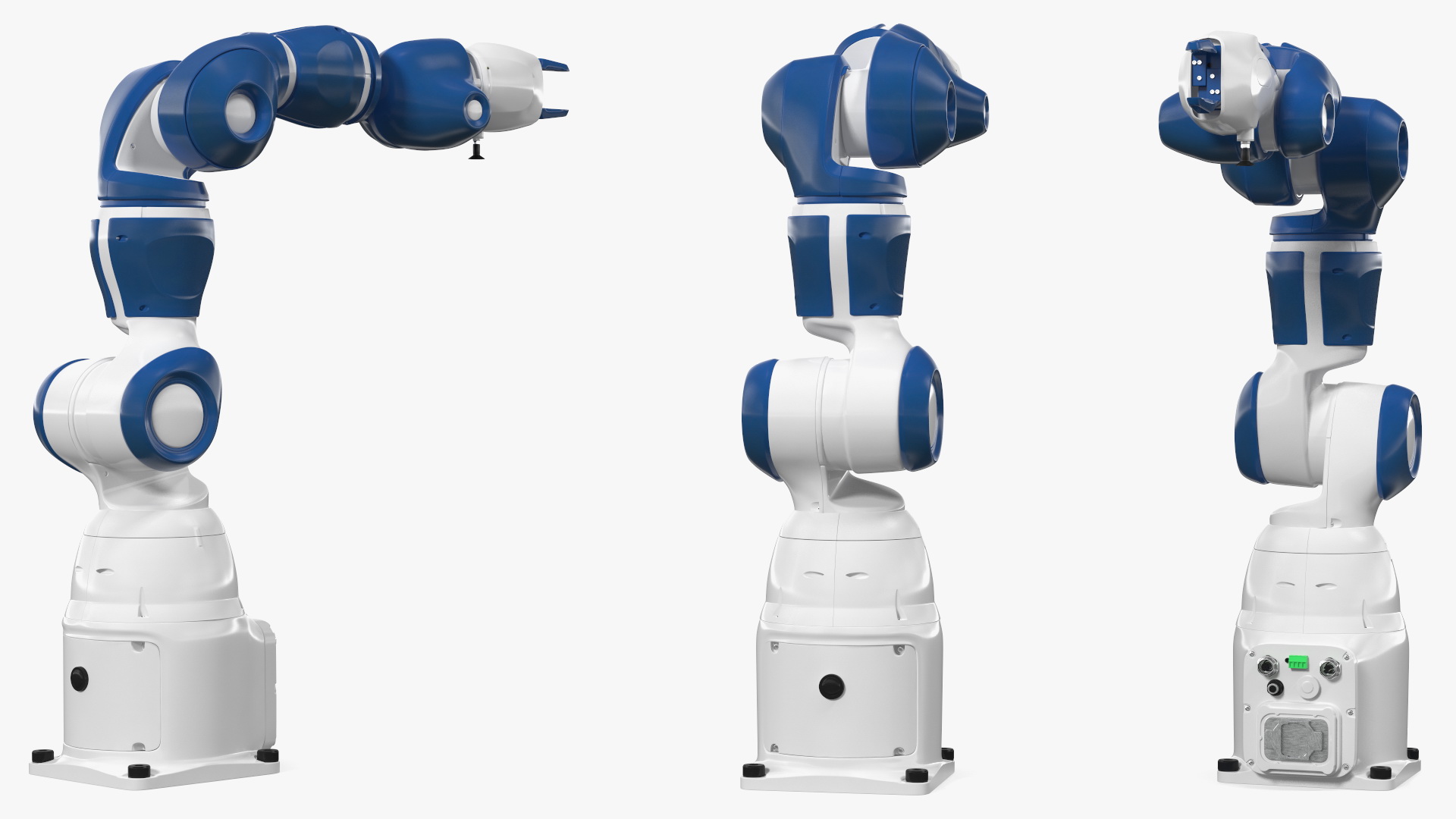 Compact Collaborative Robot Rigged 3D model