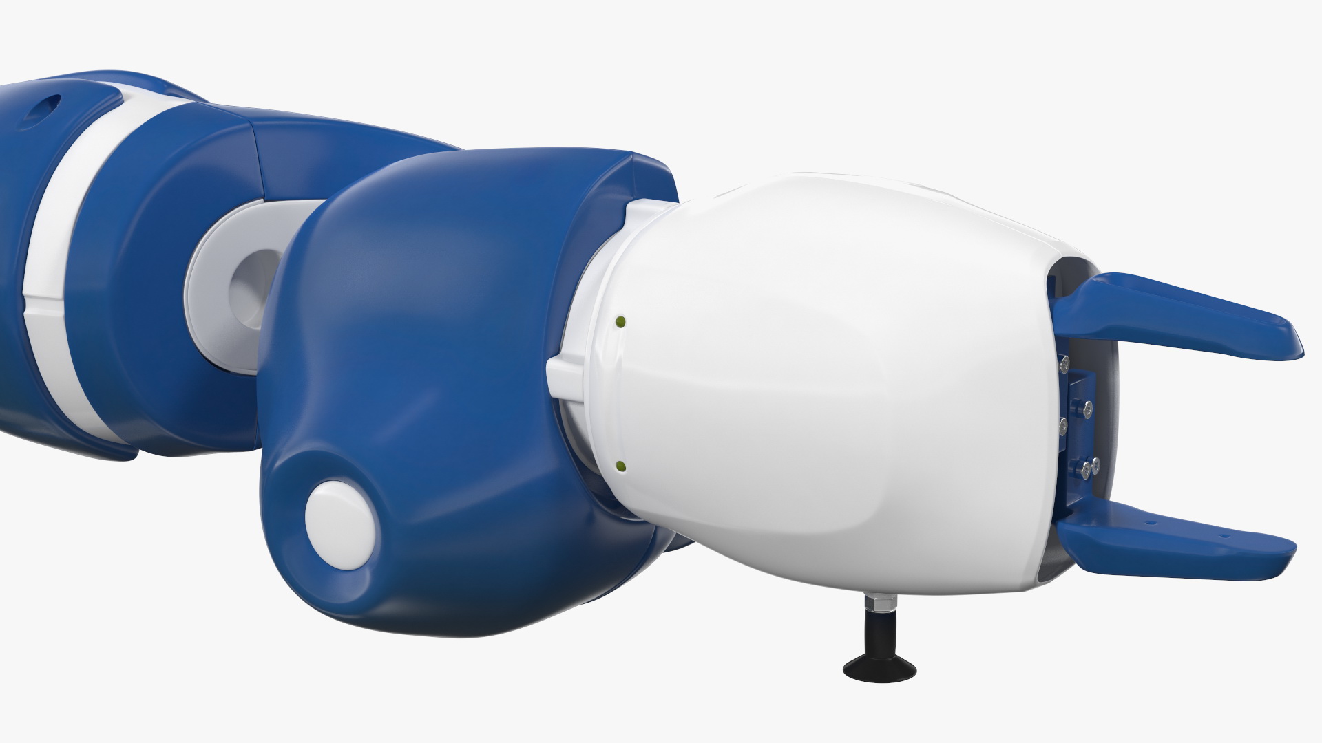 Compact Collaborative Robot Rigged 3D model