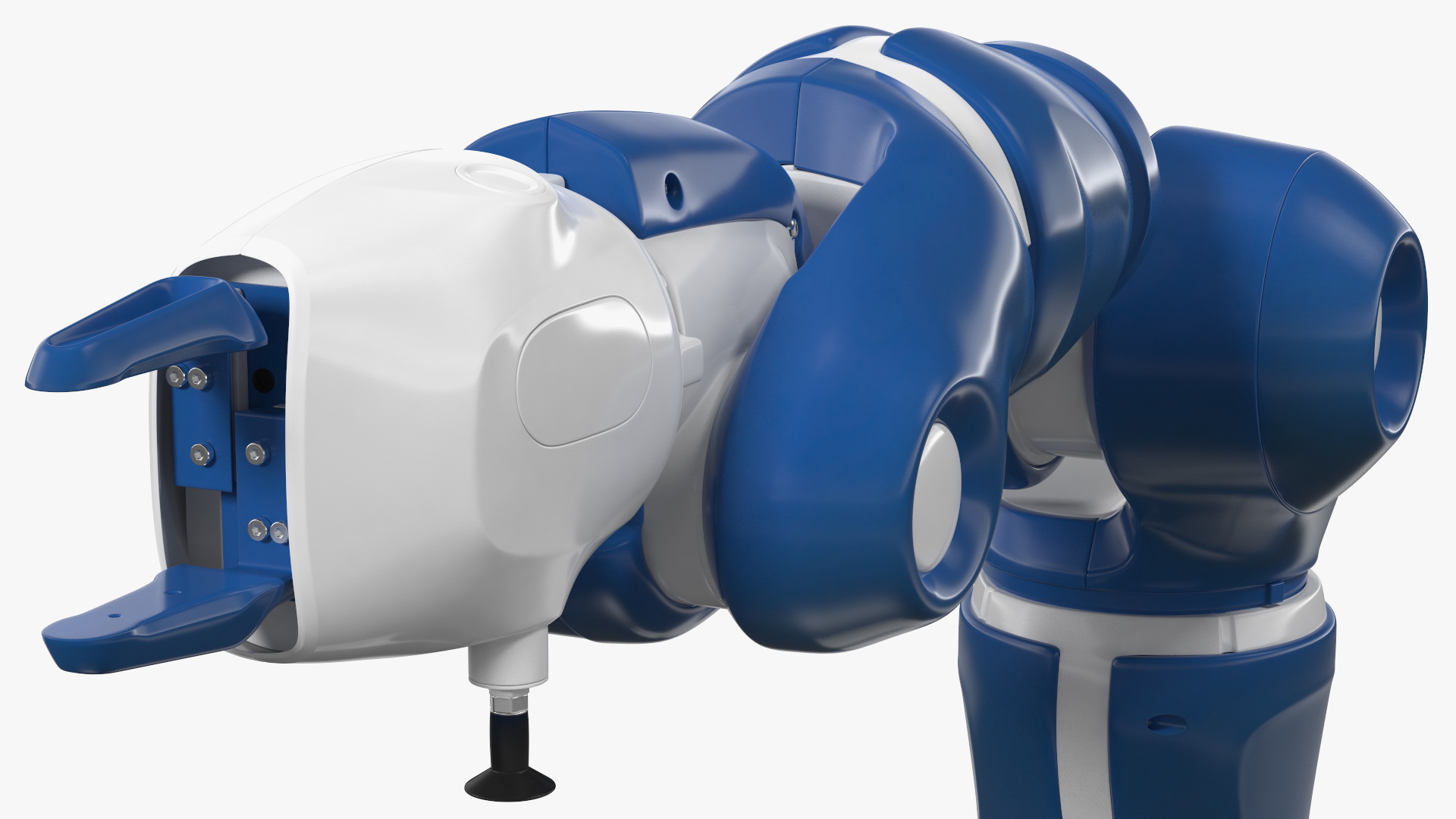 Compact Collaborative Robot Rigged 3D model