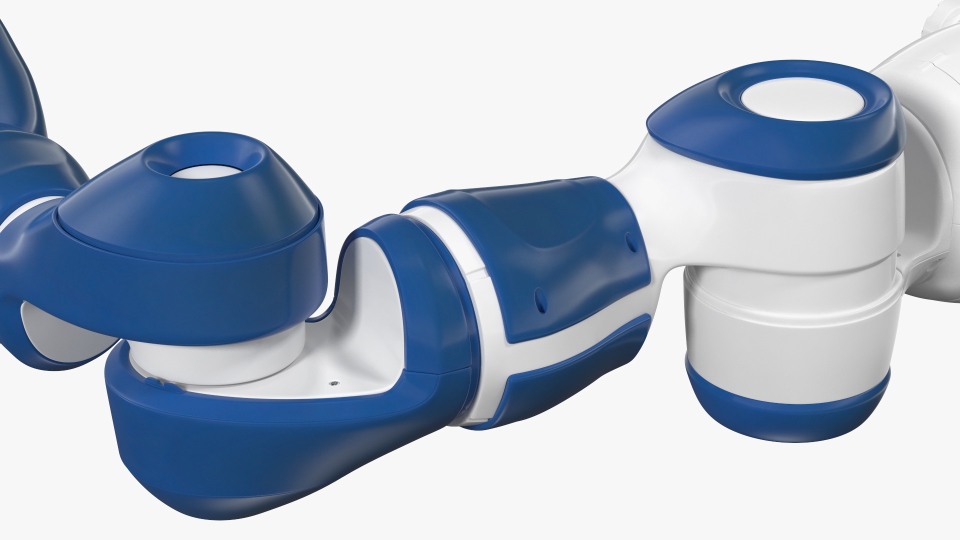 Compact Collaborative Robot Rigged 3D model