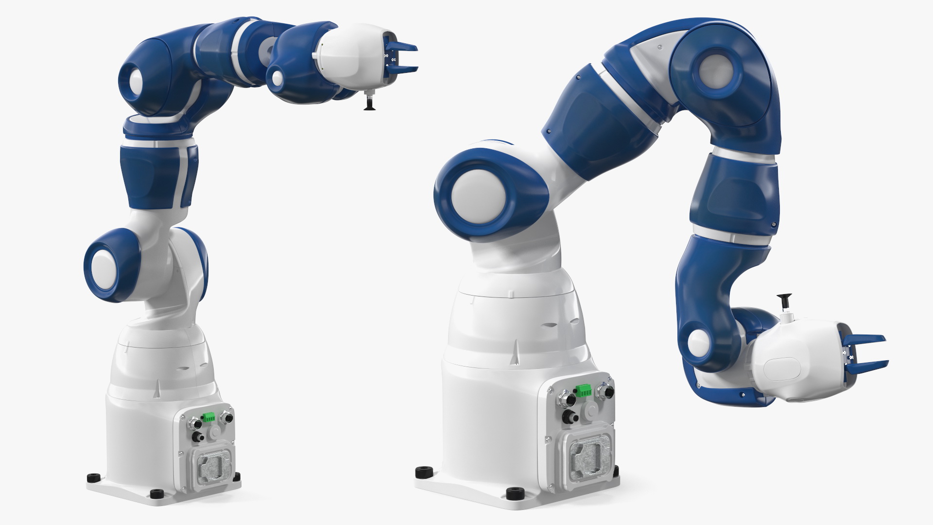 Compact Collaborative Robot Rigged 3D model